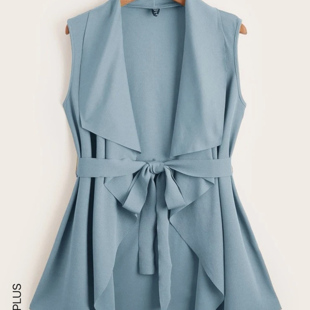 Belted vest
